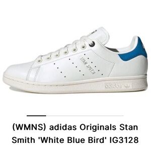 ADIDAS STAN SMITH Women’s Sneakers ‘White Blue Bird’